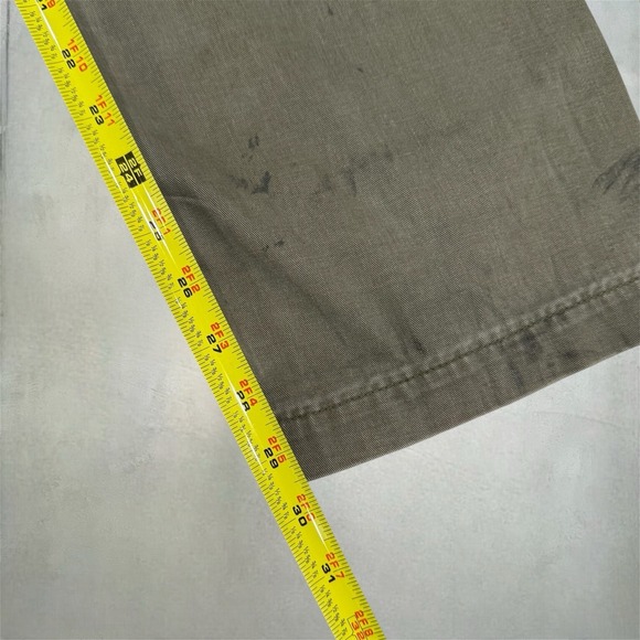 Carhartt Men's 34x32 Green B11 Baggy Dungaree Workwear Pants Carpenter Utility - Picture 7 of 7